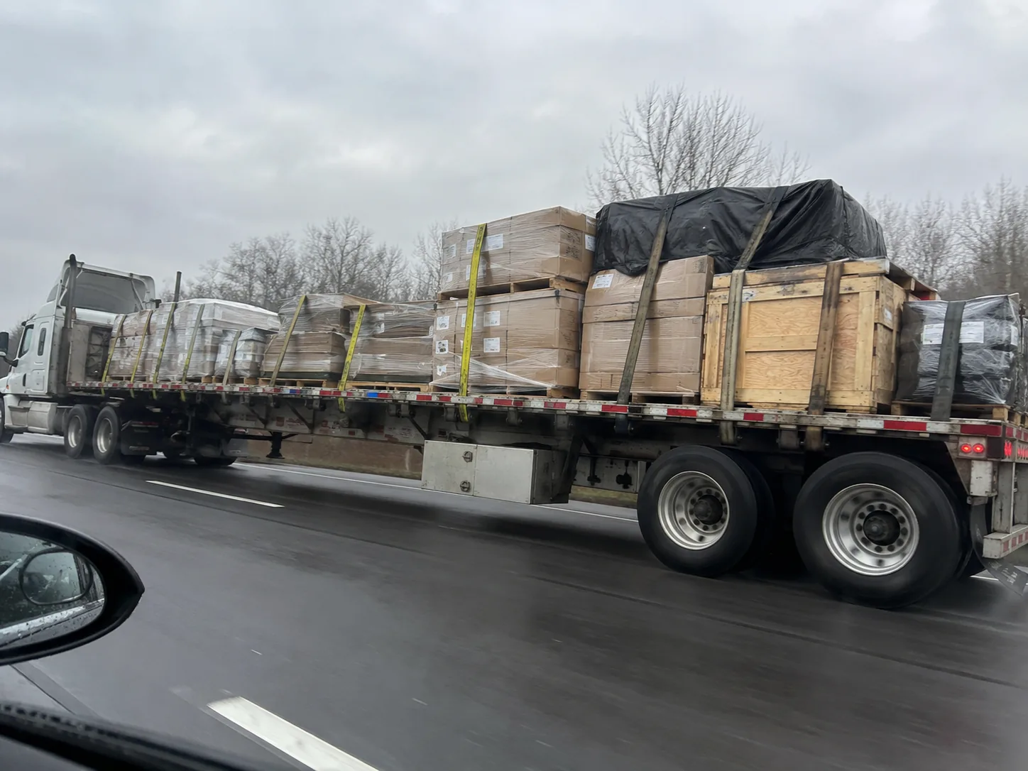 Flatbed transport