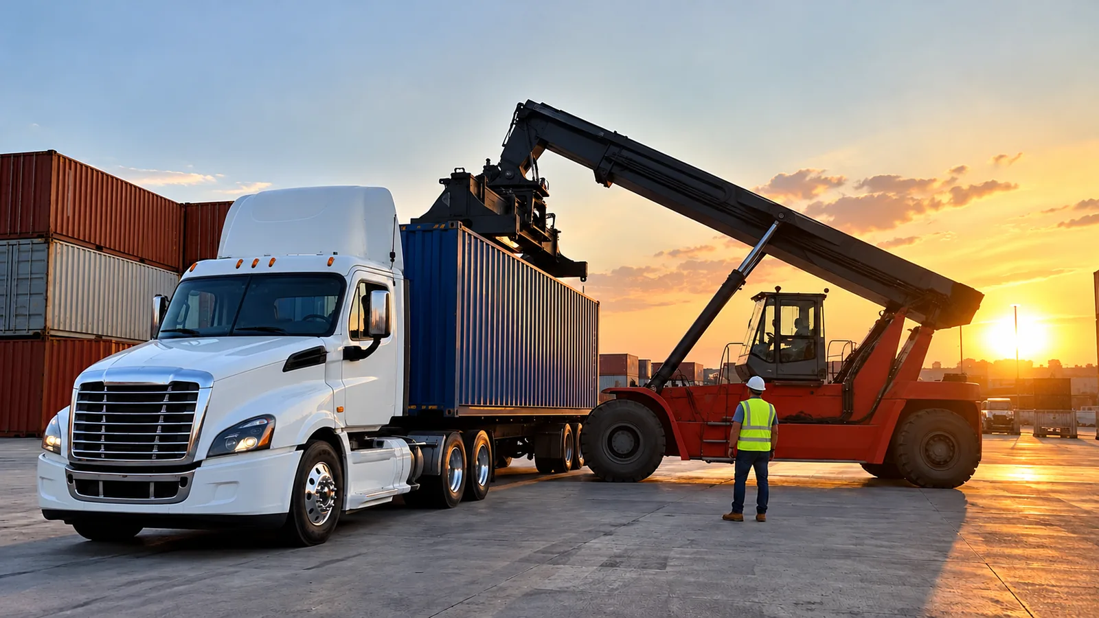 Container operation handled by ACTIVE International